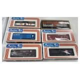 6 - American Flyer S Gauge Train Cars