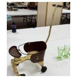 Tin Litho Doll Stroller
