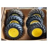 ERTL 1/16 John Deere Tractor Rear Wheels x6