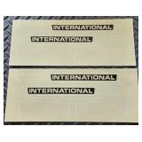 2 International Pedal Tractor Decal Sets Ertl