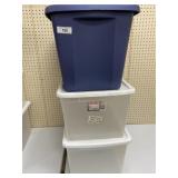 3 - Storage Totes with Lids