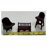 Kilgore Cast Iron Doll Furniture