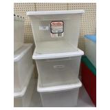 3 - Storage Totes with Lids