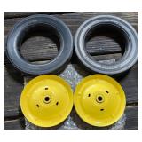 NOS ERTL / Eska Pedal Tractor Front Tires, Star Ri