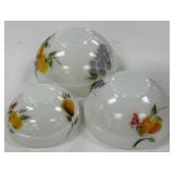 Hand Painted Fire King Bowls