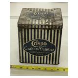 Crispo Biscuit Can