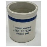 Advertising Stoneware