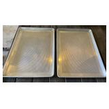 2 - Perforated 18" x 16" Baking Sheets