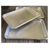 3 - 18" x 26" Crestware Pans