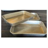 3 - Lincoln Wearever Aluminum Pans