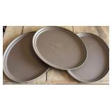 3 - Oval Serving Trays