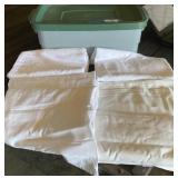 Tote Full of Table Linens