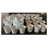 25 - Corelle Cups and Saucers