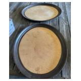 2 - Oval Serving Trays