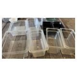 Plastic Salad Bar Trays