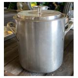 Large Stainless Stock Pot with Lid