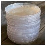 25 - Plastic 8" Salad Plates