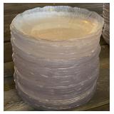 25 - Plastic 8" Salad Plates