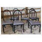 6 - Steel Dinette Chairs