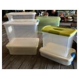 Storage Totes with Lids