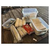 Cups, Napkins, Disposable Table Covers