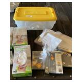 Tote Full of Disposable Gloves & More