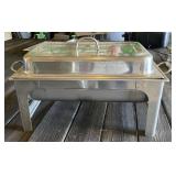 Stainless Chafing Dish and Stand