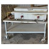 Stainless Double Burner Stove Top