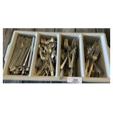 Silverware Tray and Contents