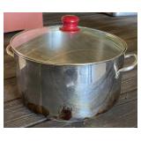 Stainless Stock Pot with Glass Lid
