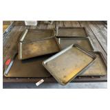 Lot of Baking and Cooking Sheets