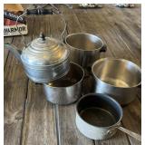 Stainless and Teapot