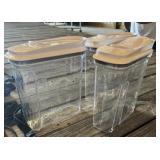 3 - Oxo Plastic Food Storage
