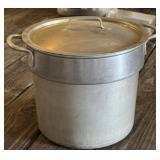 Aluminum Pan w/ Stainless Strainer