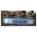 Bella 3 Compartment Warmer/Cooker