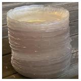 25 - Plastic 8" Salad Plates