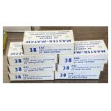 350 rnds .38 Cal Wad Cutter Reloads