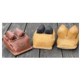 3 - Leather Shooting Rests