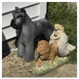 Concrete & Resin Lawn Decorations