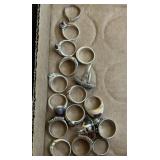 17 - Sterling & 925 Rings