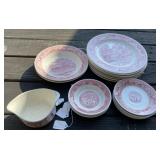 Memory Lane Ironstone Dishes