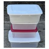 4 - Small Totes with Lids