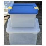 2 - Small Totes with Lids