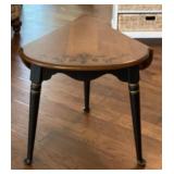 Ethan Allen Double Drop Corner Table