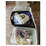 3 - Totes with Lids, Craft Supplies