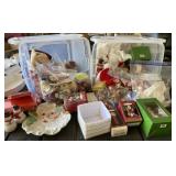 2 - Totes of Christmas Decor