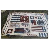 48" x 60" Patriotic Throw
