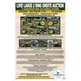 October 4th Large 2 Ring Charleston, IL Public Auction