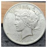1925 Peace Dollar