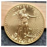 2010 $50 Gold Eagle 1 Troy Oz. Gold BU